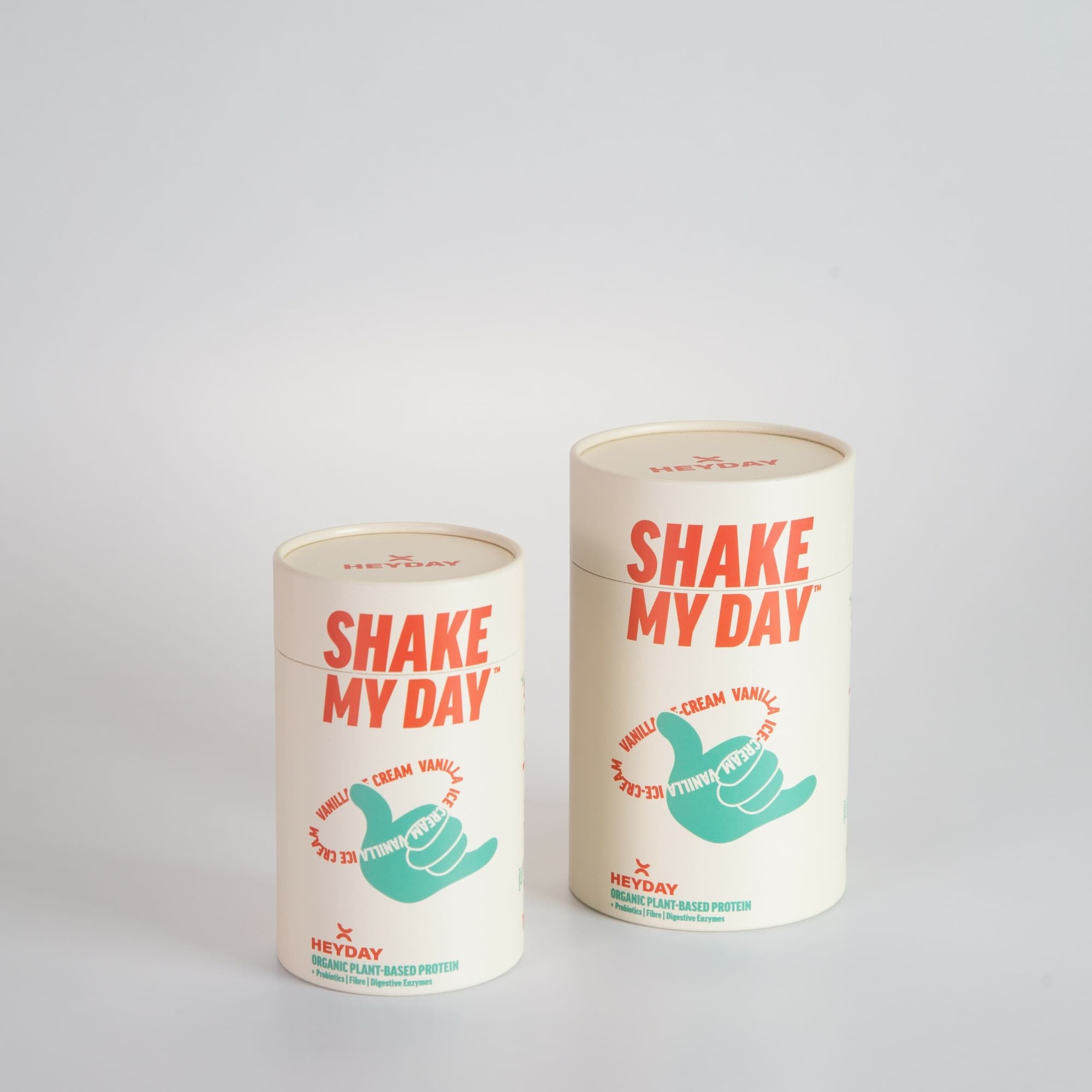 Heyday – Organic Plant-Based Protein – tubs