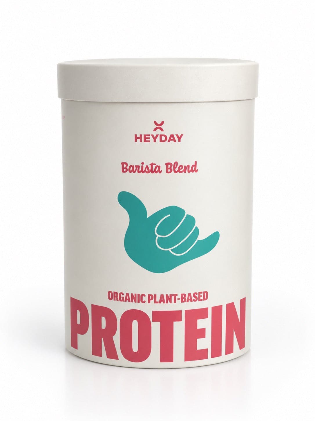 Heyday – Organic Plant-Based Protein – Barista Blend 810g tub